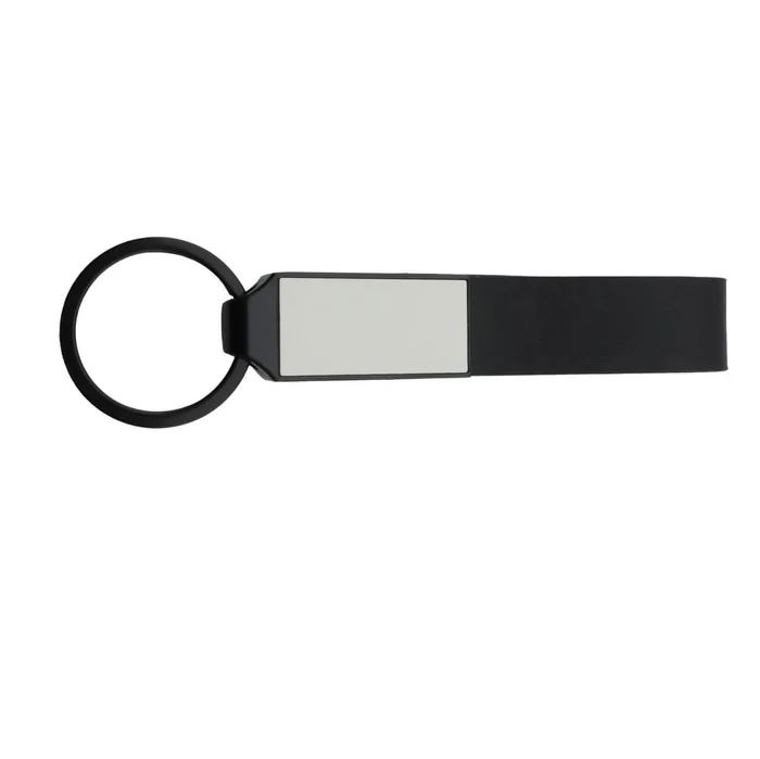 LLAVERO BANDA CUERO RECTANGULAR